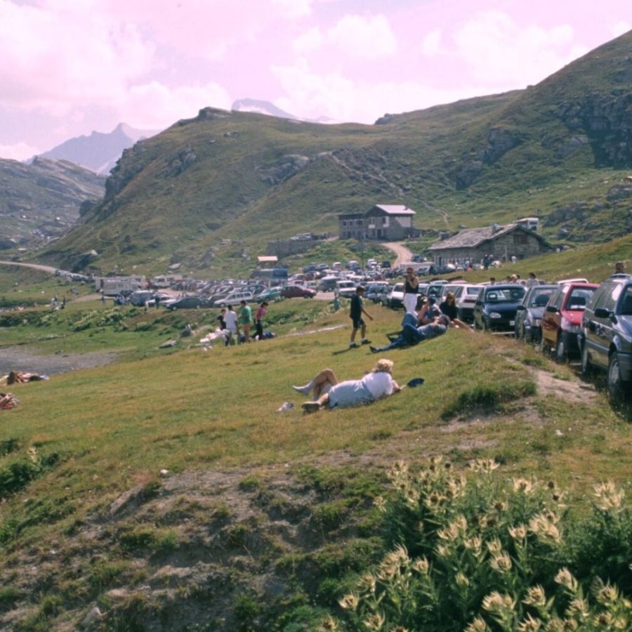 Auto al Colle del Nivolet - Foto Parco nazionale Gran Paradiso