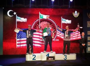 Ermes Paganin 40° Campionato mondiale Braccio di ferro