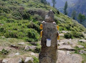 Un barattolo sui sentieri a Gressoney-La-Trinité