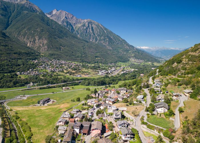 Panorama di Nus dal Ru Mazod - Foto LoveVdA