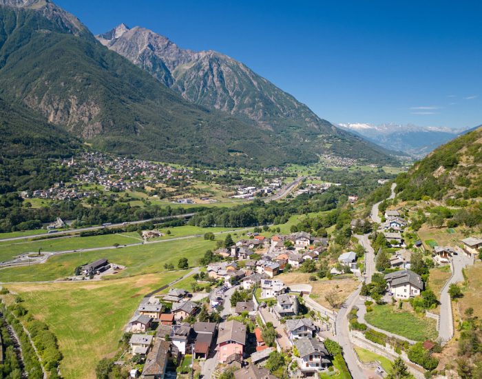 Panorama di Nus dal Ru Mazod - Foto LoveVdA