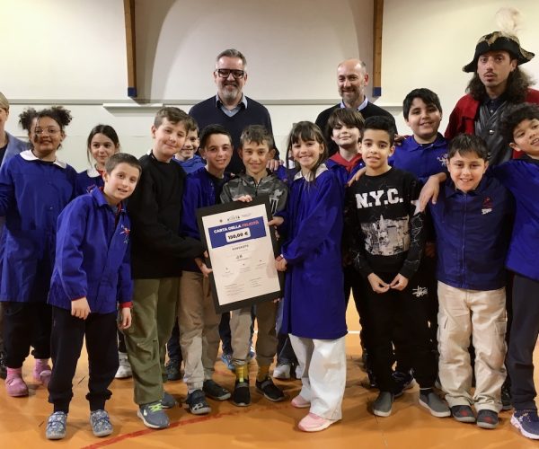 La 4B della Ramires premiata per le Ecopagelle