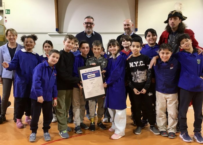 La 4B della Ramires premiata per le Ecopagelle