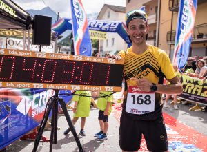 Nadir Maguet alla Skymarathon Sentiero 4 Luglio - Ph. Maurizio Torri EOSR