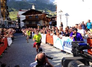 L'arrivo di Kilian Jornet Burgada