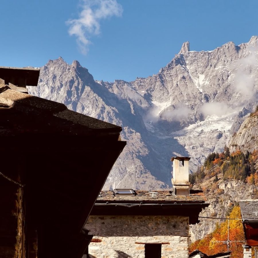 Courmayeur - case - Dente del Gigante