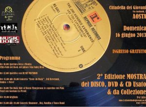 Locandina mostra mercato del Disco