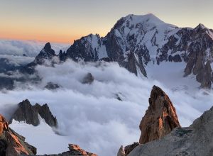 Intervento soccorso alpinisti bloccati sul Dente del Gigante