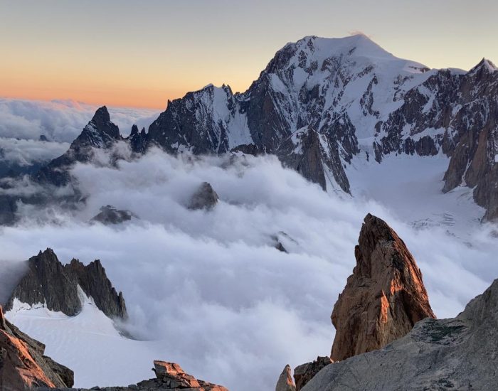 Intervento soccorso alpinisti bloccati sul Dente del Gigante