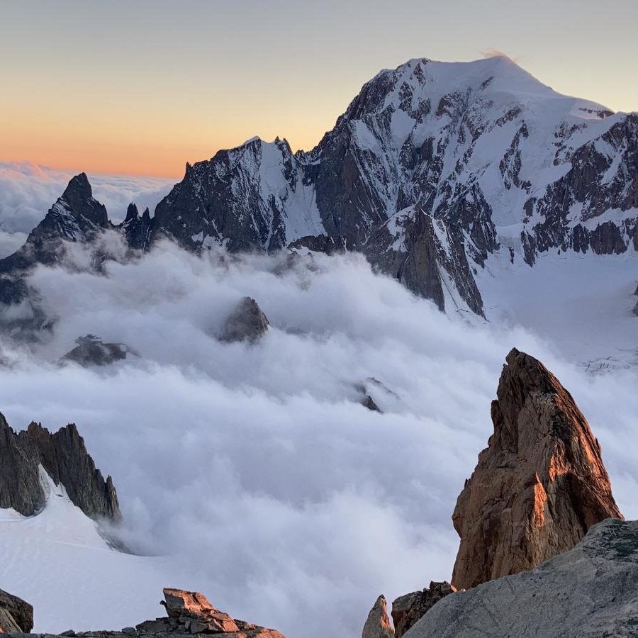 Intervento soccorso alpinisti bloccati sul Dente del Gigante
