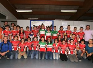 RAPPRESENTATIVA COPPA ITALIA CON DIRIGENTI FCI VALLE D'AOSTA