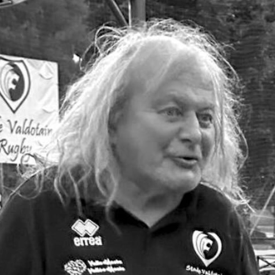 Giorgio Neyroz "Schulz" nella foto dello Stade Valdôtain