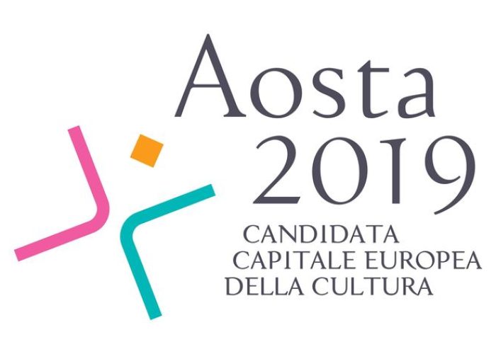 Logo Aosta Capitale della Cultura 2019 di Arnaldo Tranti
