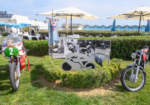 Il monumento ad Angelo Bergamonti a Riccione