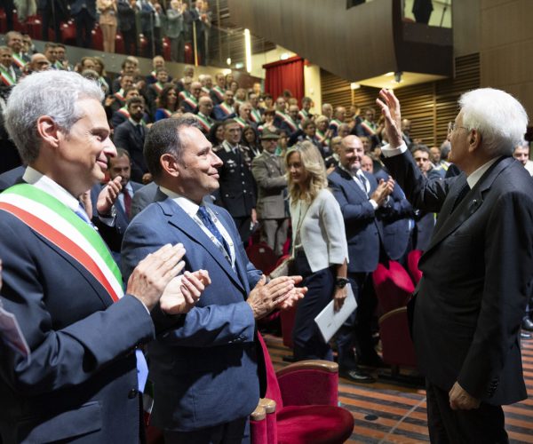 Il Presidente della Repubblica Sergio Mattarella in occasione dell’80° anniversario della resistenza, della liberazione e dell’autonomia della Valle d’Aosta