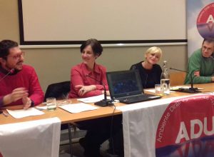 Adu Vda - Da sx Gasperini, Carpinello, Giordano e Glarey