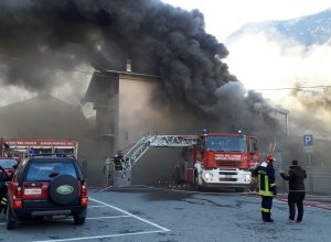 Incendio Arnad