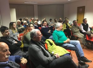 la presentazione della lista in casa Stella Alpina