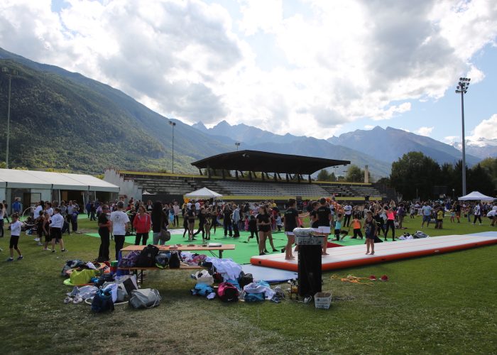 Festa dello sport e del volontariato a Sarre - foto d'archivio