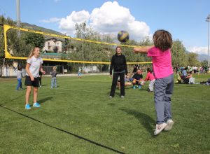 Dimostrazioni sportive a Sarre - Volley