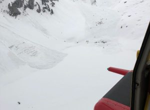 Valanga Pila Lago Chamolé