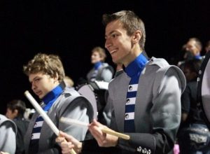 Il percussionista Paolo Bigiarini