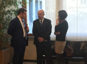 Aggravi, Rolando e la dirigente Magro