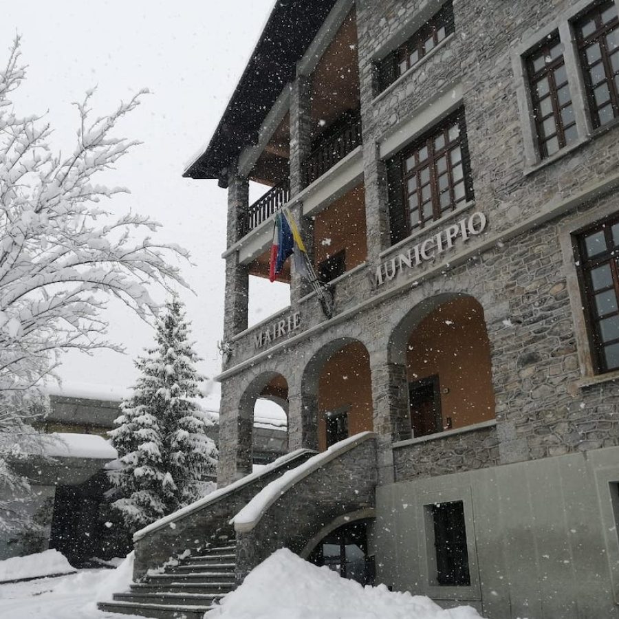 Il Municipio di Courmayeur