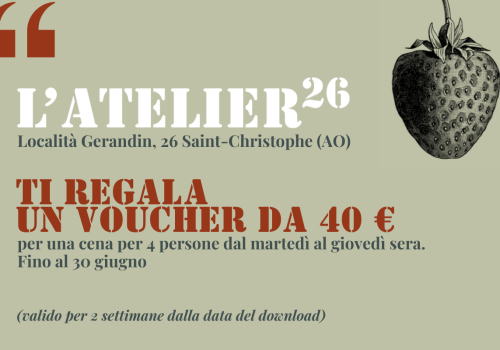ATELIER voucher euro form