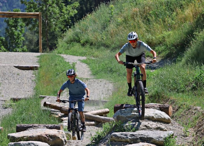 Il nuovo bike park di Valpelline