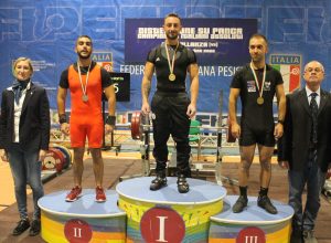 Alessandro Scordamaglia sul podio