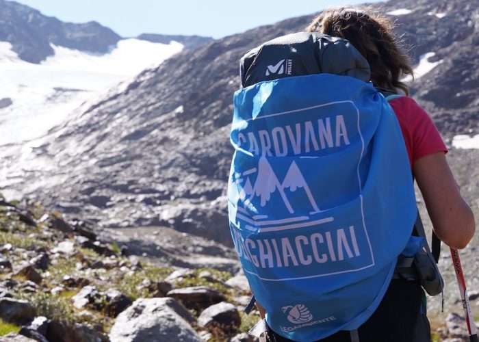 La Carovana dei ghiacciai - foto archivio Legambiente