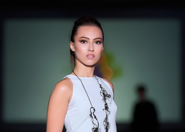 Amel Sedrati alla Milano Fashion Week 2025