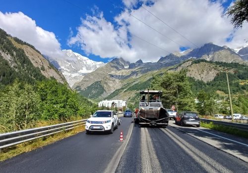 Anas SS dir ripristino pavimentazione Courmayeur I copia