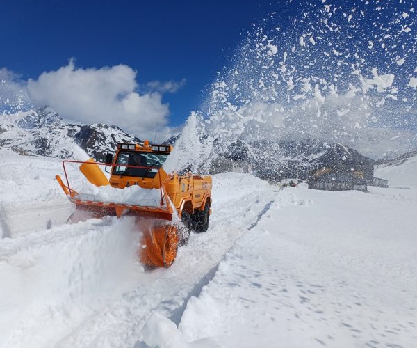 Anas sgombero neve SS Piccolo San Bernardo I