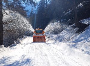 Anas sgombero neve SS SS Valle d'Aosta