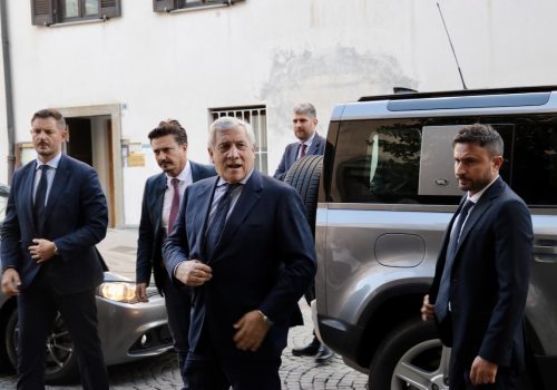 Antonio Tajani ad Aosta Forza Italia