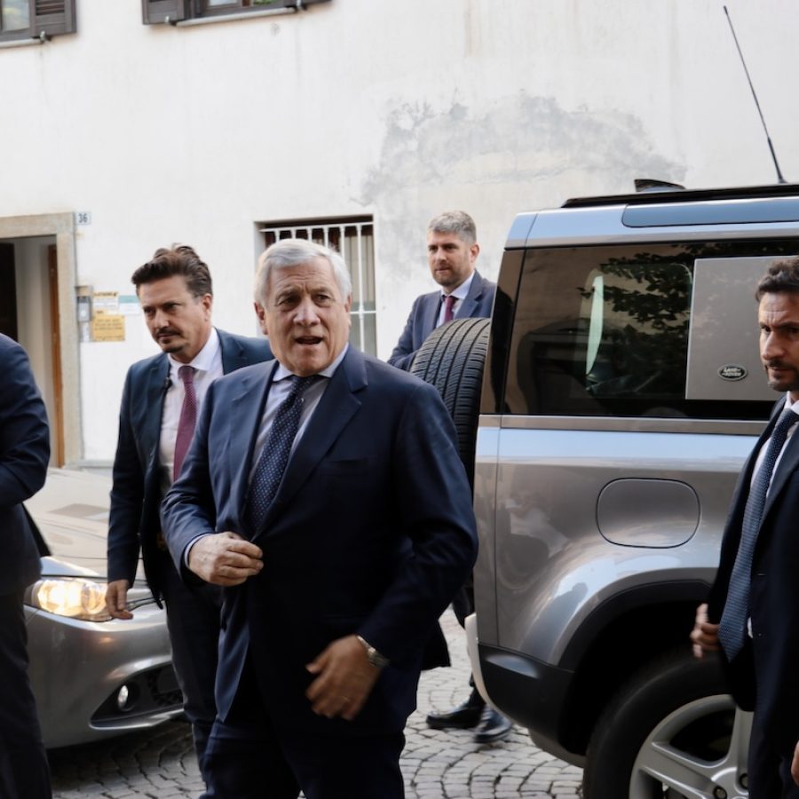 Antonio Tajani ad Aosta Forza Italia
