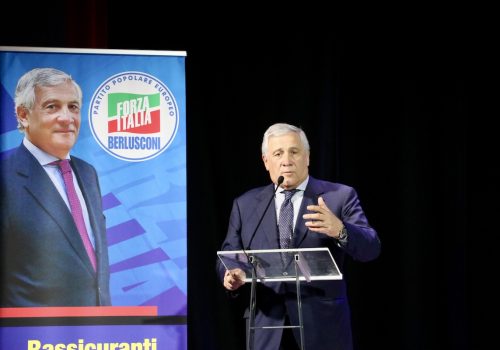Antonio Tajani ad Aosta Forza Italia