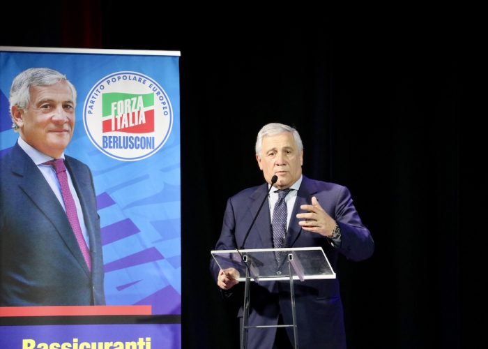 Antonio Tajani ad Aosta Forza Italia