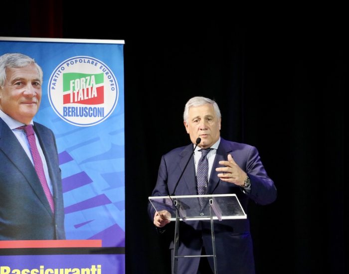 Antonio Tajani ad Aosta Forza Italia