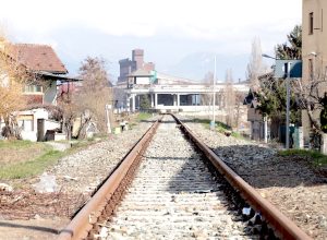 Aosta, la ferrovia