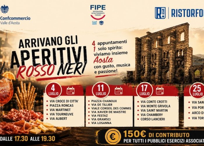 Aperitivi rosso neri