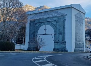 Arco di augusto cantiere