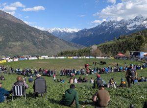 L'arena delle Batailles de reines di Gignod