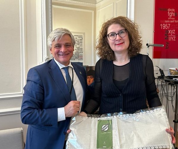 Ass Caveri e Ambasciatrice svizzera