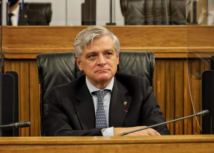 L'assessore Luciano Caveri