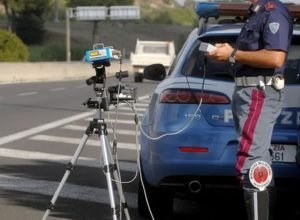 Controlli con l'autovelox.