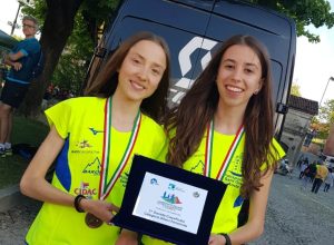 Axelle Vicari e Laura Segor - foto Fidal VdA