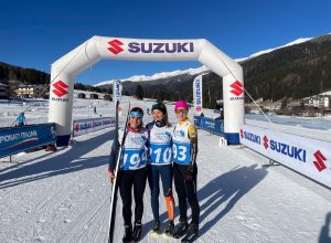 Axelle Vicari winter duathlon foto Facebook Federazione italiana triathlon